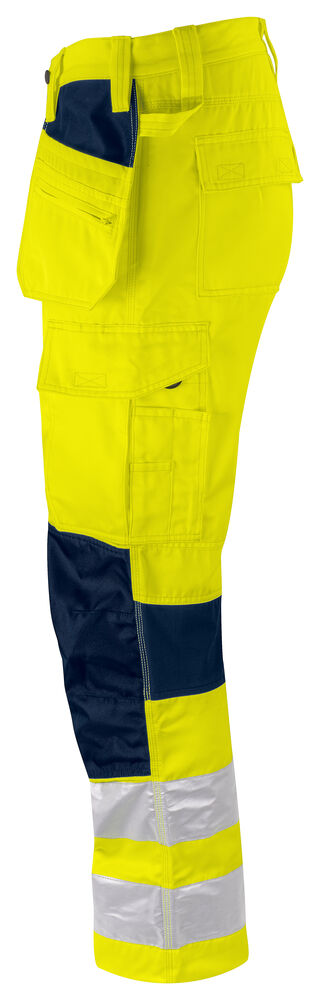 6570 BUNDHOSE STRETCH MIT HÄNGETASCHEN EN ISO 20471 KLASSE 2