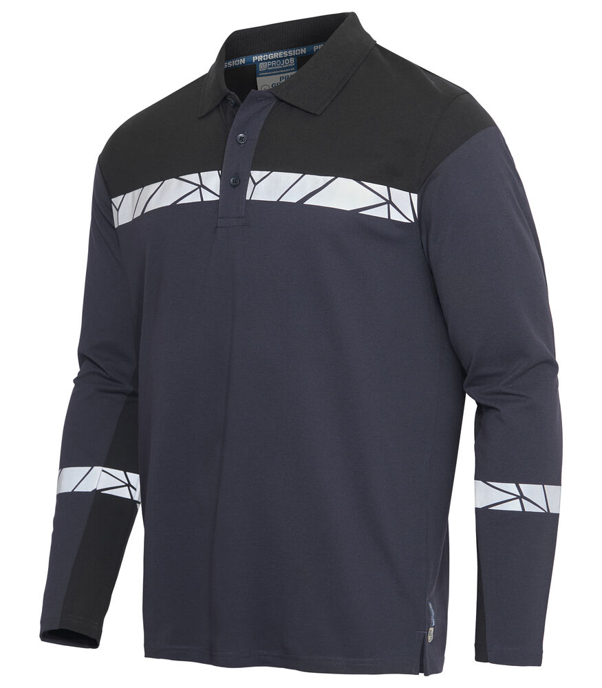 7004 LANGARM POLO PIQUE 7004 LANGARM POLO PIQUE 9910-VIZ