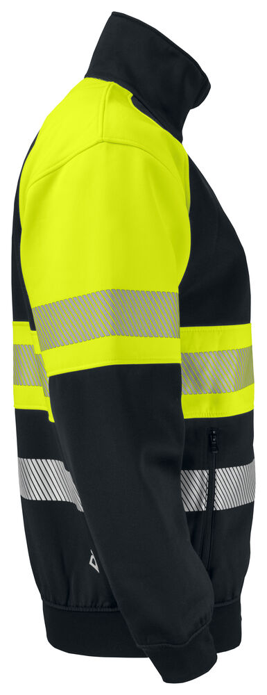 6120 SWEATSHIRT JACKE EN ISO 20471 KLASSE 1