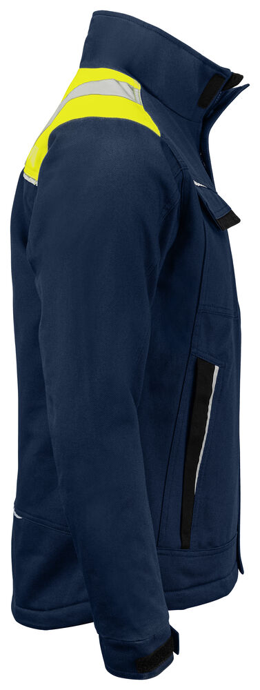 5438 GEFÜTTERTE JACKE MIT KONTRASTELEMENTEN