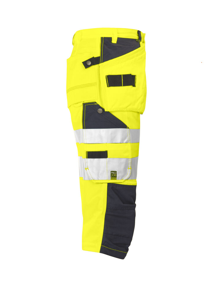 6510 PIRATENHOSE MIT KNIEVERSTÄRKUNG UND HÄNGETASCHEN EN ISO 20471 KLASSE 2