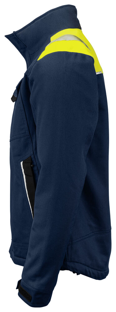 5438 GEFÜTTERTE JACKE MIT KONTRASTELEMENTEN