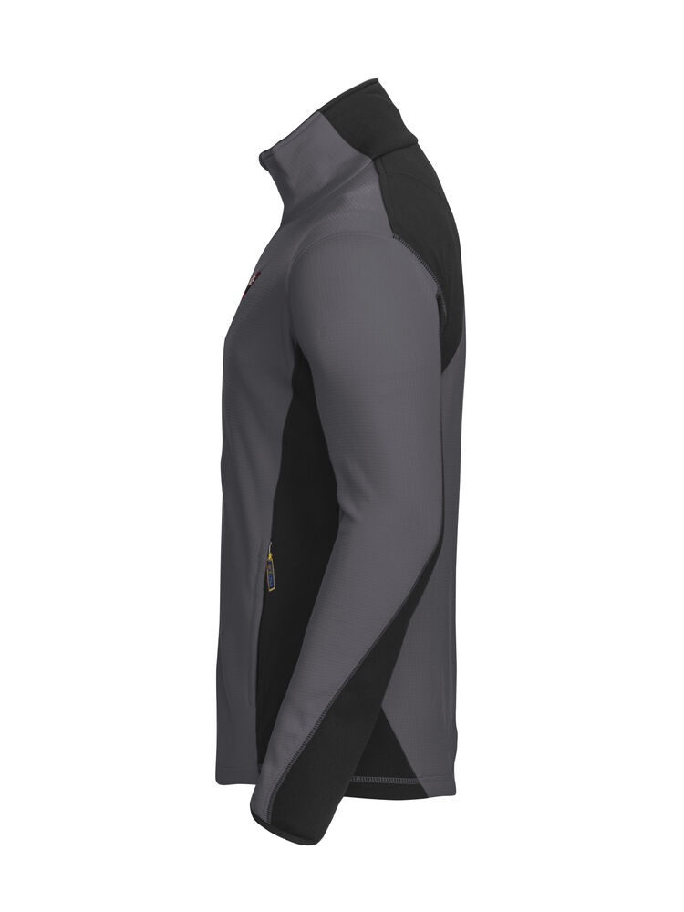 3307 MICROFLEECE JACKE IN RIPSTOP OPTIK