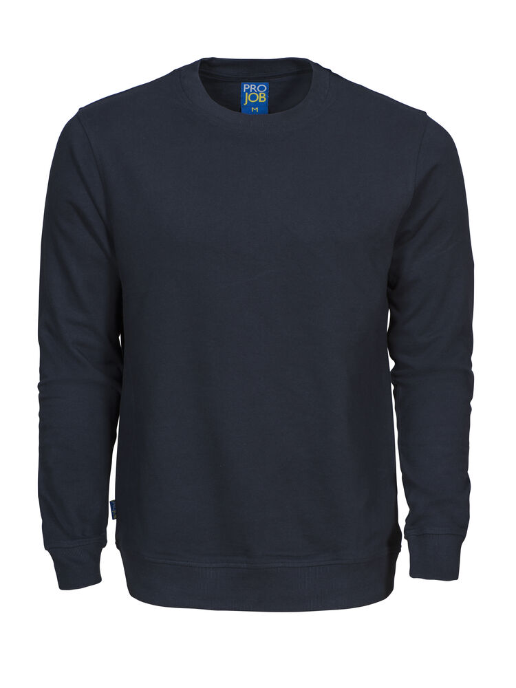 2124 SWEATSHIRT RUNDHALS 100% BAUMWOLLE