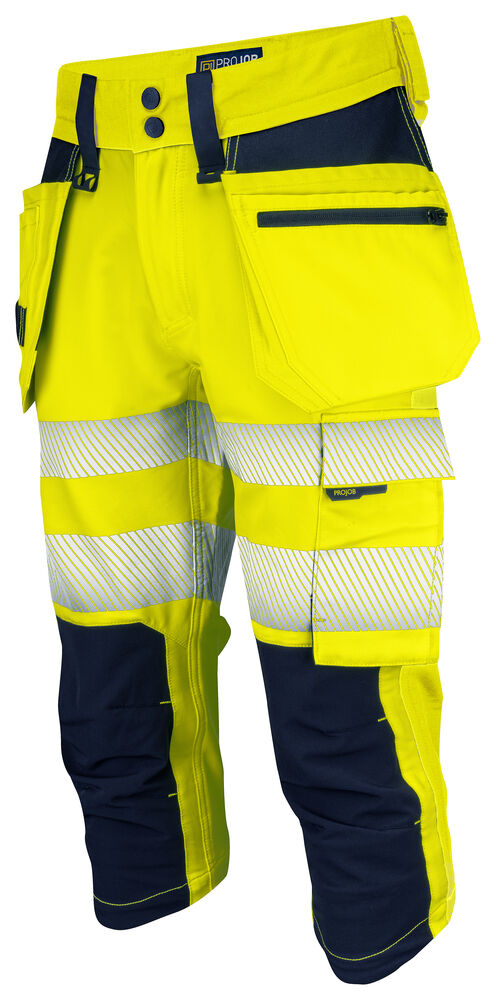 6577 3/4 ARBEITSHOSE MIT HÄNGETASCHEN EN ISO 20471 KLASSE 2/1