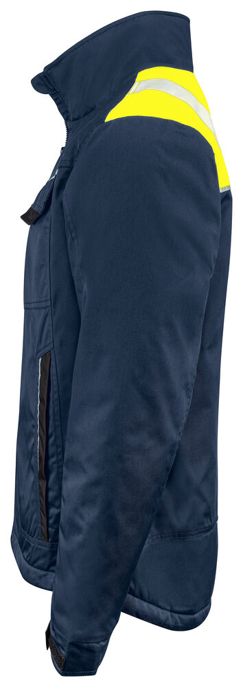 5428 GEFÜTTERTE JACKE MIT KONTRASTELEMENTEN