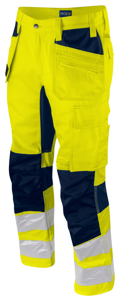 6570 BUNDHOSE STRETCH MIT HÄNGETASCHEN EN ISO 20471 KLASSE 2