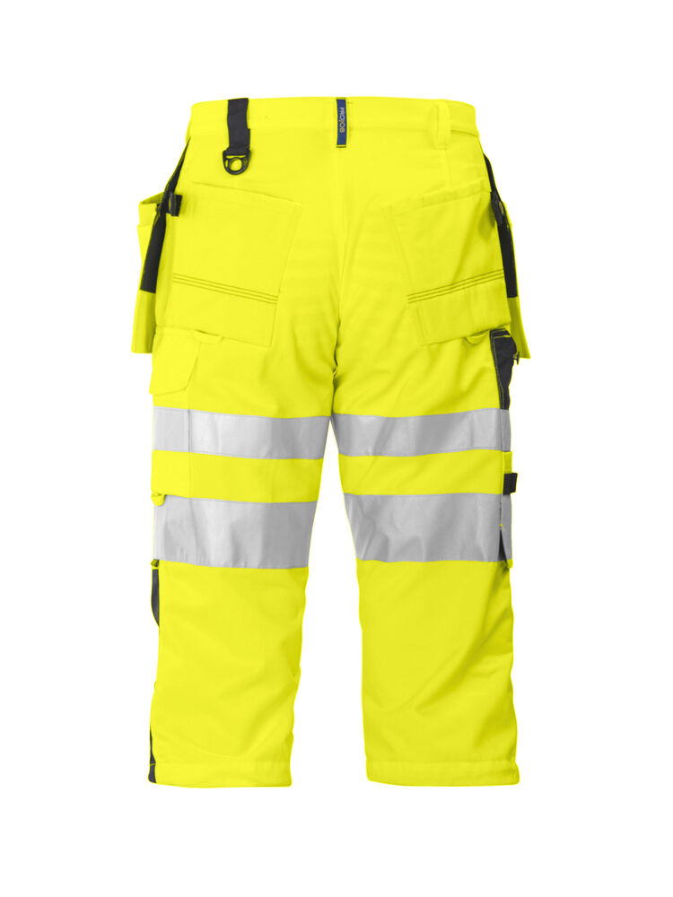 6510 PIRATENHOSE MIT KNIEVERSTÄRKUNG UND HÄNGETASCHEN EN ISO 20471 KLASSE 2
