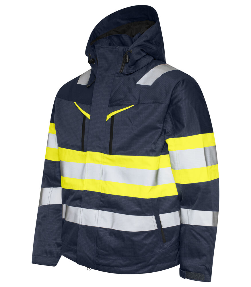 6454 GEFÜTTERTE FUNKTIONSJACKE EN ISO 20471 CLASS 1