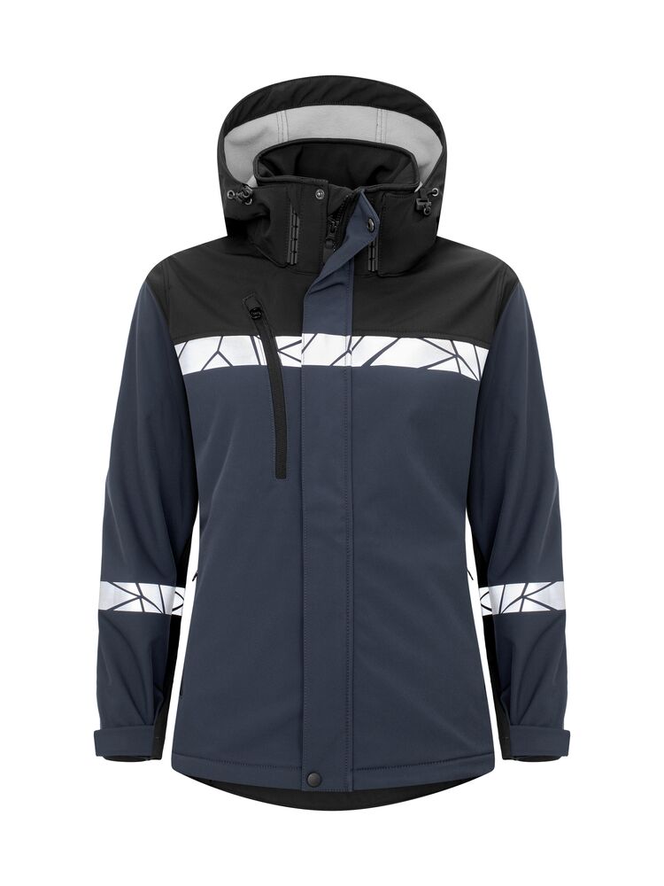 7417 DAMEN SOFTSHELL JACKE 7417 DAMEN SOFTSHELL JACKE 9910-VIZ