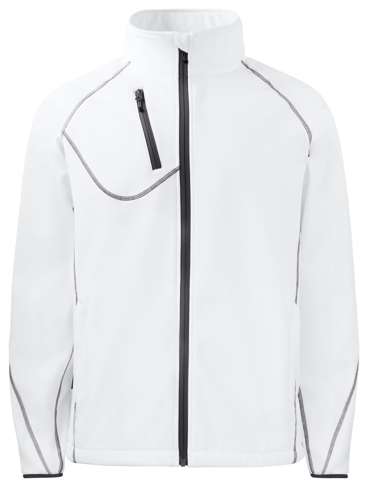 2422 SOFTSHELL JACKE MIT KONTRASTELEMENTEN