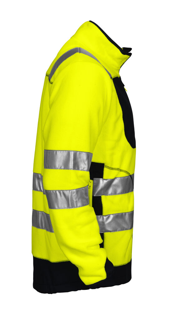 6303 POLARFLEECE JACKE EN ISO 20471 KLASSE 3/2