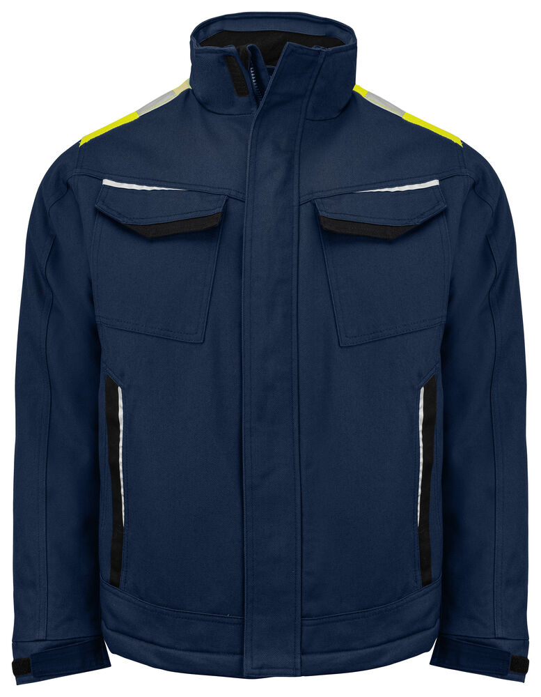 5438 GEFÜTTERTE JACKE MIT KONTRASTELEMENTEN