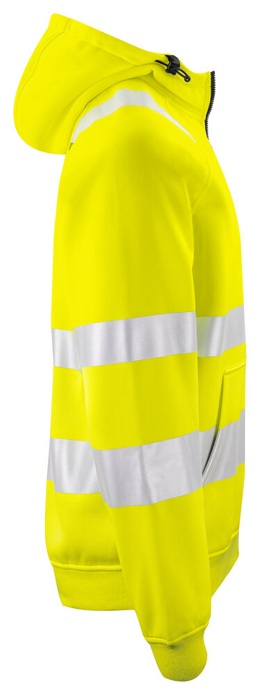 6132 KAPUZENJACKE FULL ZIP EN ISO 20471 KLASSE 3/2
