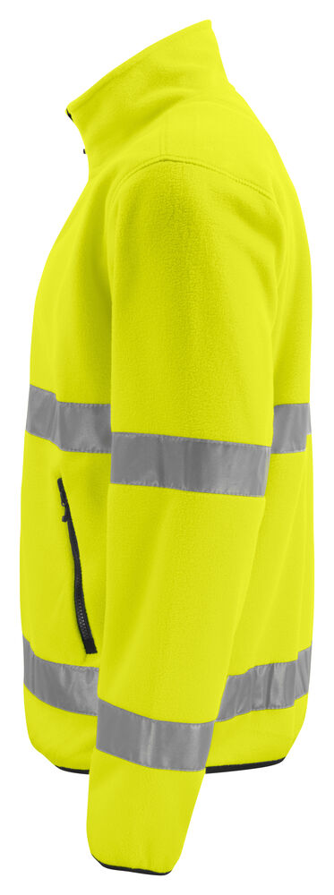 6327 WARNSCHUTZ POLAR FLEECE JACKE EN ISO 20471 KLASSE 3