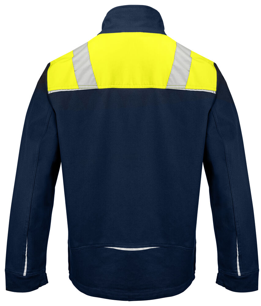 5437 JACKE MIT KONTRASTELEMENTEN