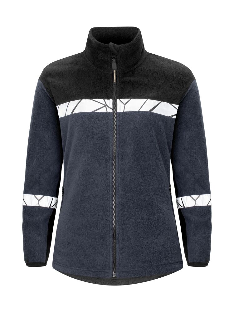 7301 DAMEN FLEECE JACKE 7301 DAMEN FLEECE JACKE 9910-VIZ