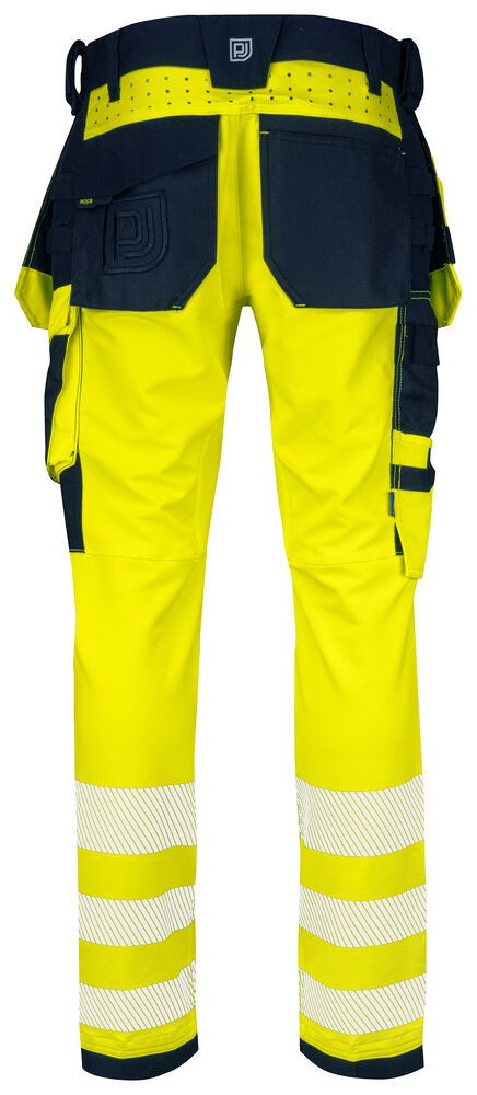 6573 BUNDHOSE VOLLSTRETCH MIT HÄNGETASCHEN EN ISO 20471 KLASSE 2