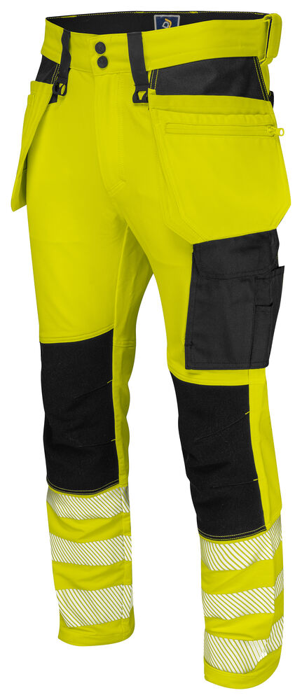 6571 BUNDHOSE VOLLSTRETCH MIT HÄNGETASCHEN EN ISO 20471 KLASSE 2