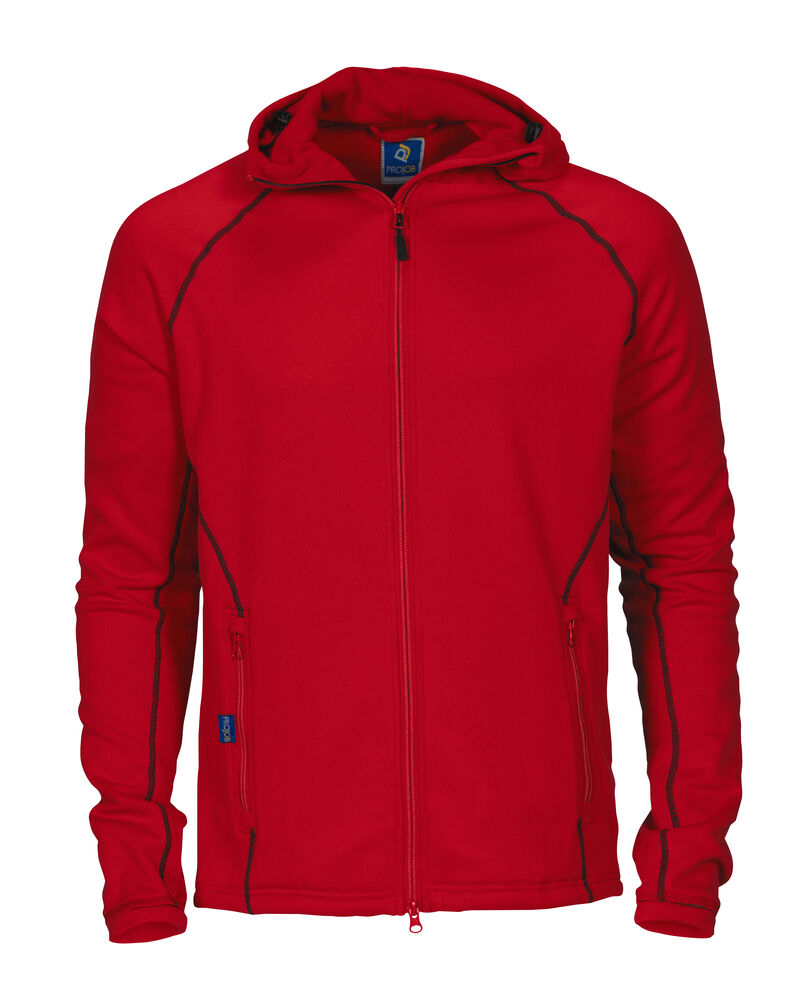 3314 MICROFLEECE JACKE MIT KAPUZE