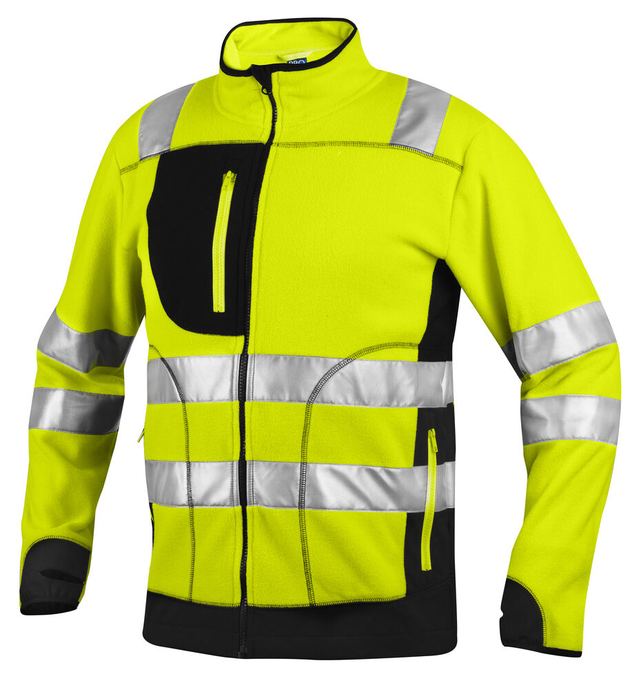6303 POLARFLEECE JACKE EN ISO 20471 KLASSE 3/2