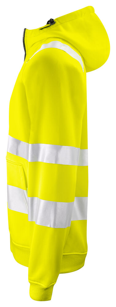6132 KAPUZENJACKE FULL ZIP EN ISO 20471 KLASSE 3/2