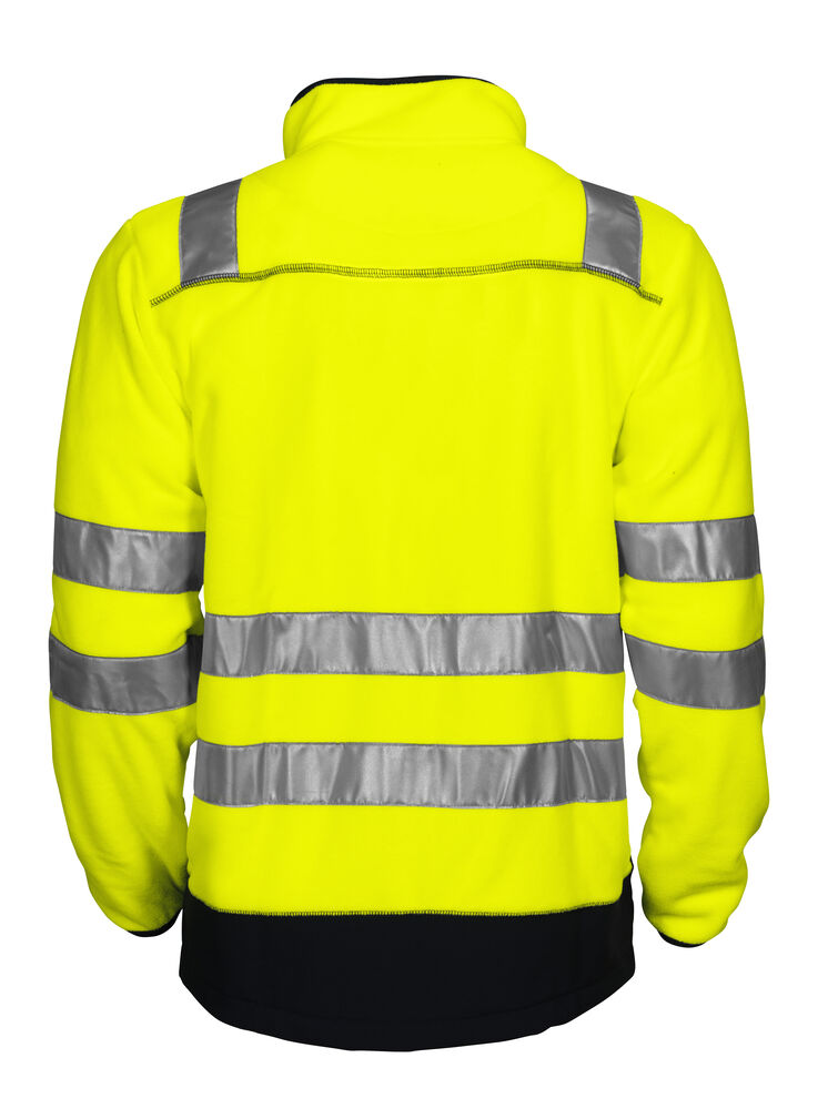 6303 POLARFLEECE JACKE EN ISO 20471 KLASSE 3/2
