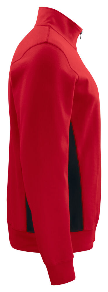 2128 SWEATSHIRT HALF ZIP MIT KONTRASTELEMENTEN