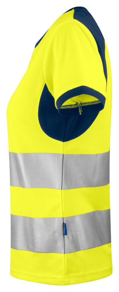 6012 DAMEN T-SHIRT EN ISO 20471 KL. 2