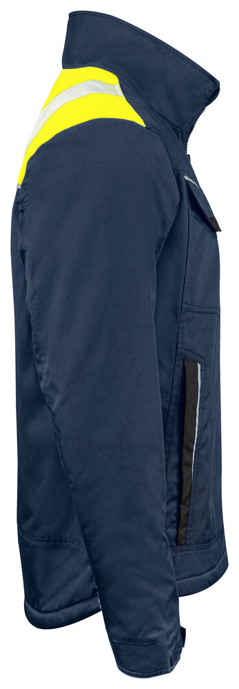 5428 GEFÜTTERTE JACKE MIT KONTRASTELEMENTEN