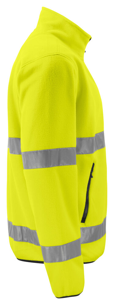 6327 WARNSCHUTZ POLAR FLEECE JACKE EN ISO 20471 KLASSE 3