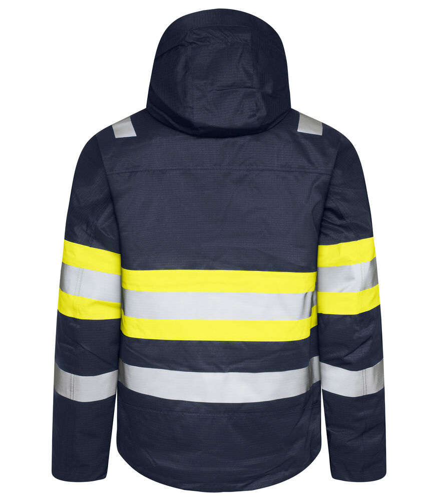 6454 GEFÜTTERTE FUNKTIONSJACKE EN ISO 20471 CLASS 1