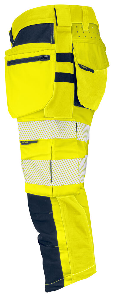 6577 3/4 ARBEITSHOSE MIT HÄNGETASCHEN EN ISO 20471 KLASSE 2/1
