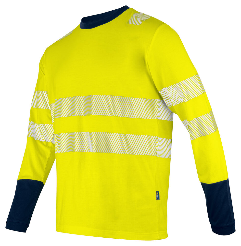 6014 LANGARM T-SHIRT EN ISO 20471 KLASSE 3/2