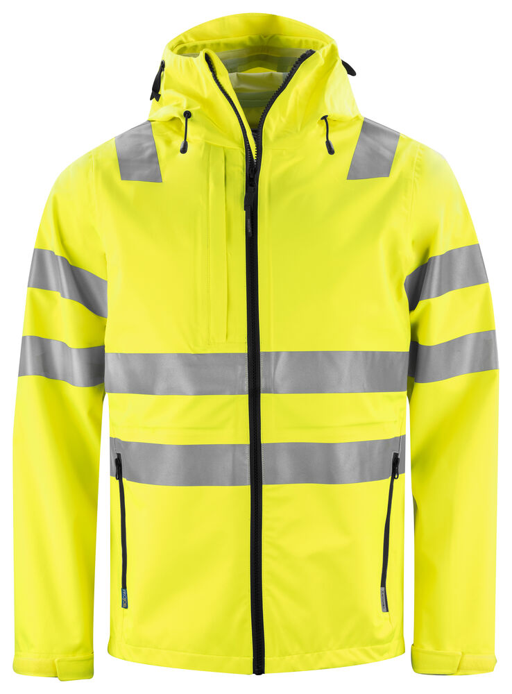 6450 WIND- UND WASSERDICHTE REGENJACKE EN ISO 20471 KL 3 - EN 343 3/3