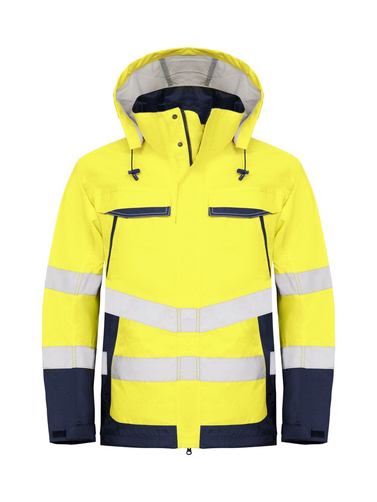 6440 WIND- UND WASSERDICHTER WARNSCHUTZ PARKA EN ISO 20471 KLASSE 3 / EN ISO 343