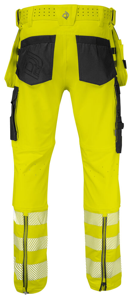 6571 BUNDHOSE VOLLSTRETCH MIT HÄNGETASCHEN EN ISO 20471 KLASSE 2