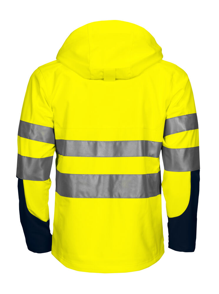 6419 FUNKTIONNELLE SOFTSHELL-JACKE EN ISO 20471 KLASSE 3/2