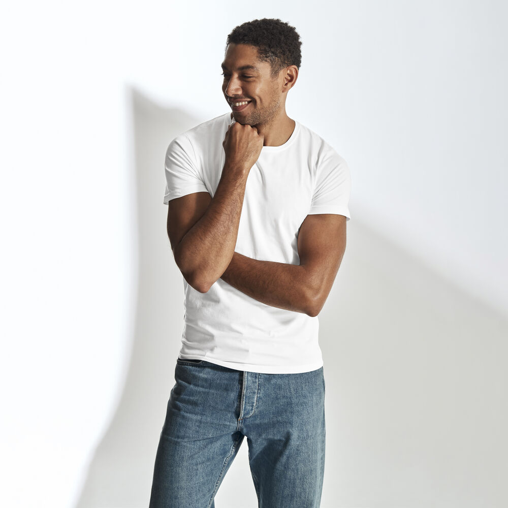 Stretch R-Neck Man