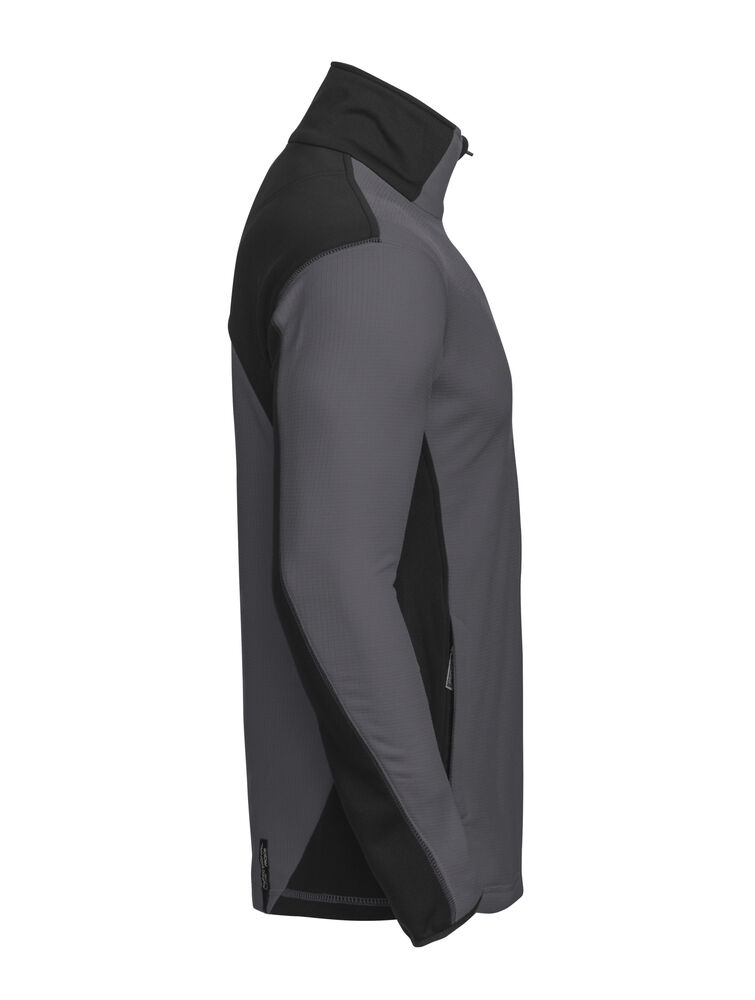 3306 MICROFLEECE SWEAT IN RIPSTOP OPTIK MIT KONTRAST