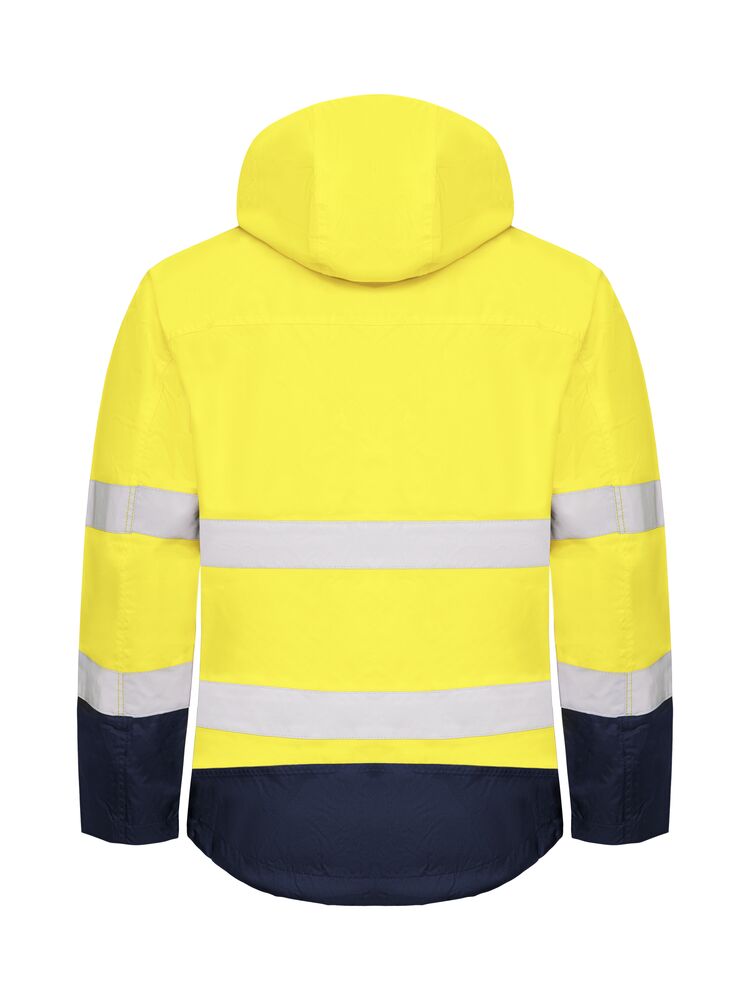 6440 WIND- UND WASSERDICHTER WARNSCHUTZ PARKA EN ISO 20471 KLASSE 3 / EN ISO 343