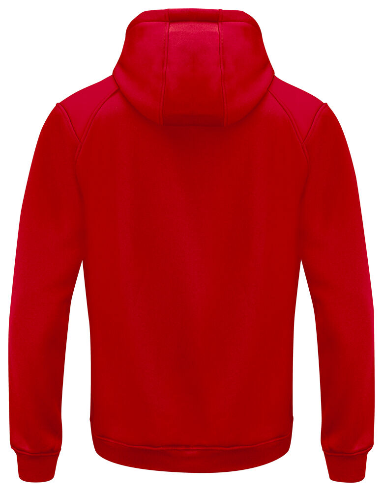 2133 KAPUZENJACKE FULL ZIP MIT KONTRASTELEMENTEN