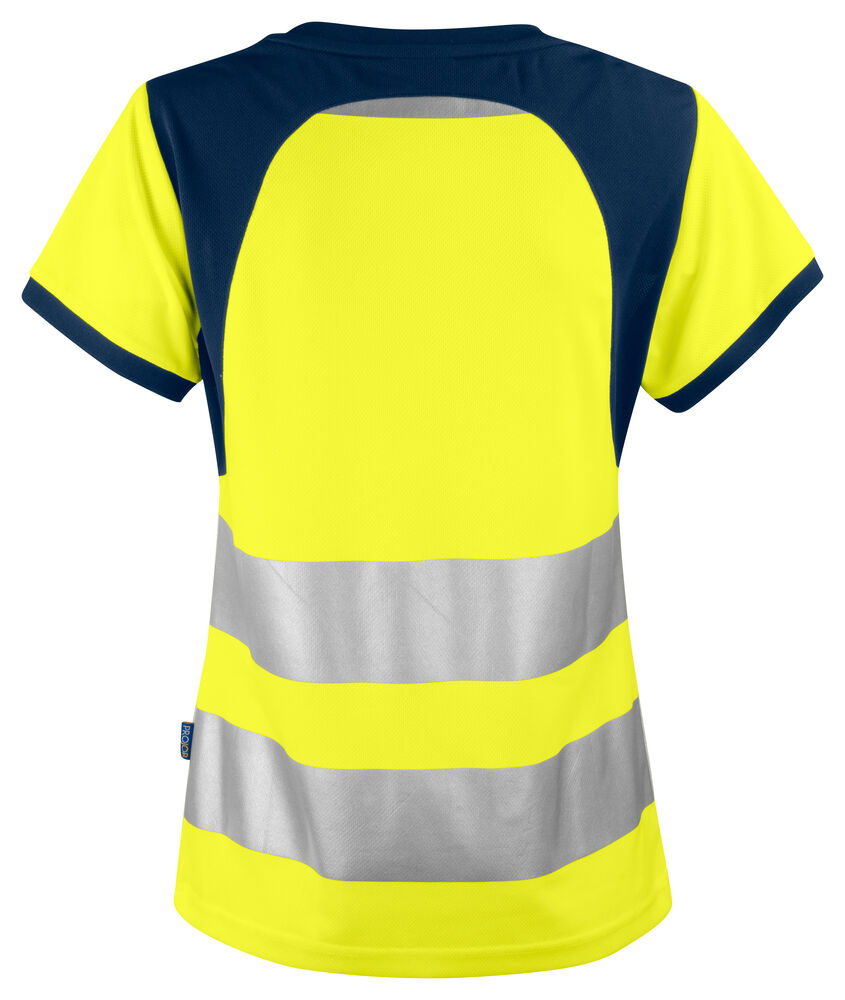 6012 DAMEN T-SHIRT EN ISO 20471 KL. 2