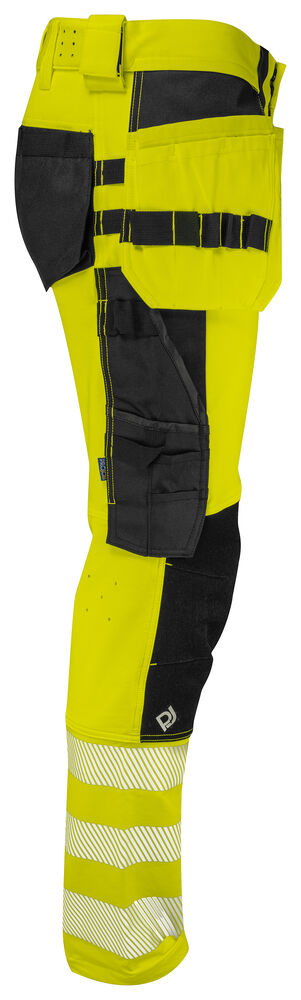 6571 BUNDHOSE VOLLSTRETCH MIT HÄNGETASCHEN EN ISO 20471 KLASSE 2