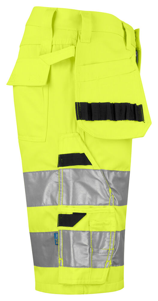 6535 WARNSCHUTZ SHORTS MIT HÄNGETASCHEN EN ISO 20471 KLASSE 2 MODERNER SCHNITT