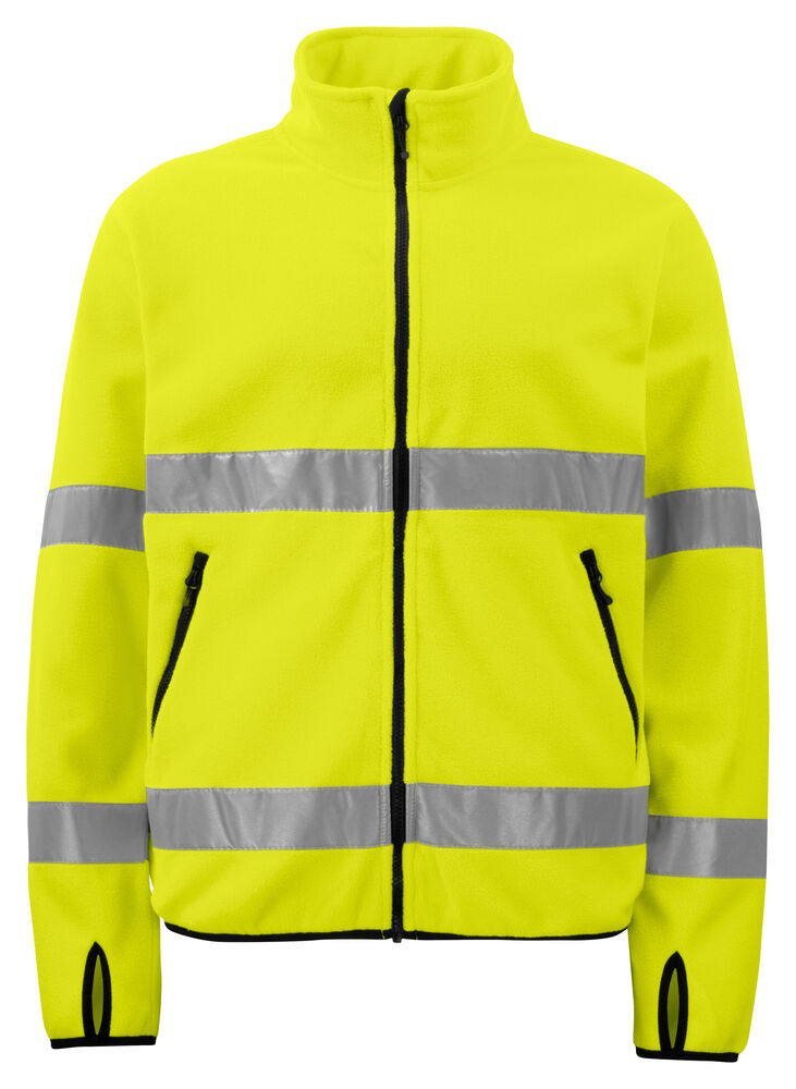6327 WARNSCHUTZ POLAR FLEECE JACKE EN ISO 20471 KLASSE 3