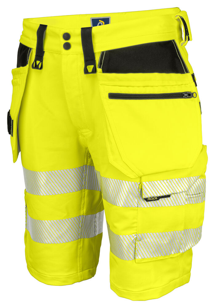 6575 SHORTS VOLLSTRETCH MIT HÄNGETASCHEN EN ISO 20471 KLASSE 2/1
