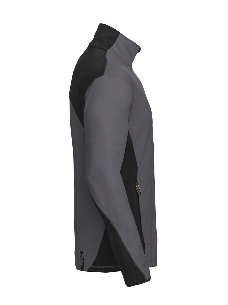 3307 MICROFLEECE JACKE IN RIPSTOP OPTIK
