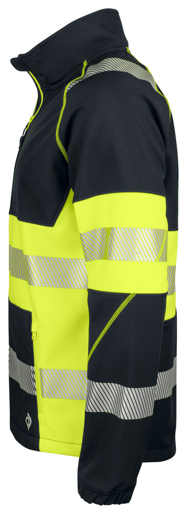 6443 SOFTSHELL JACKE EN ISO 20471 KLASSE 1