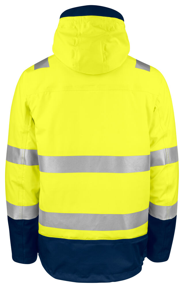 6445 WIND- UND WASSERDICHTER PARKA 3-IN-1 EN ISO 20471 KLASSE 3/2